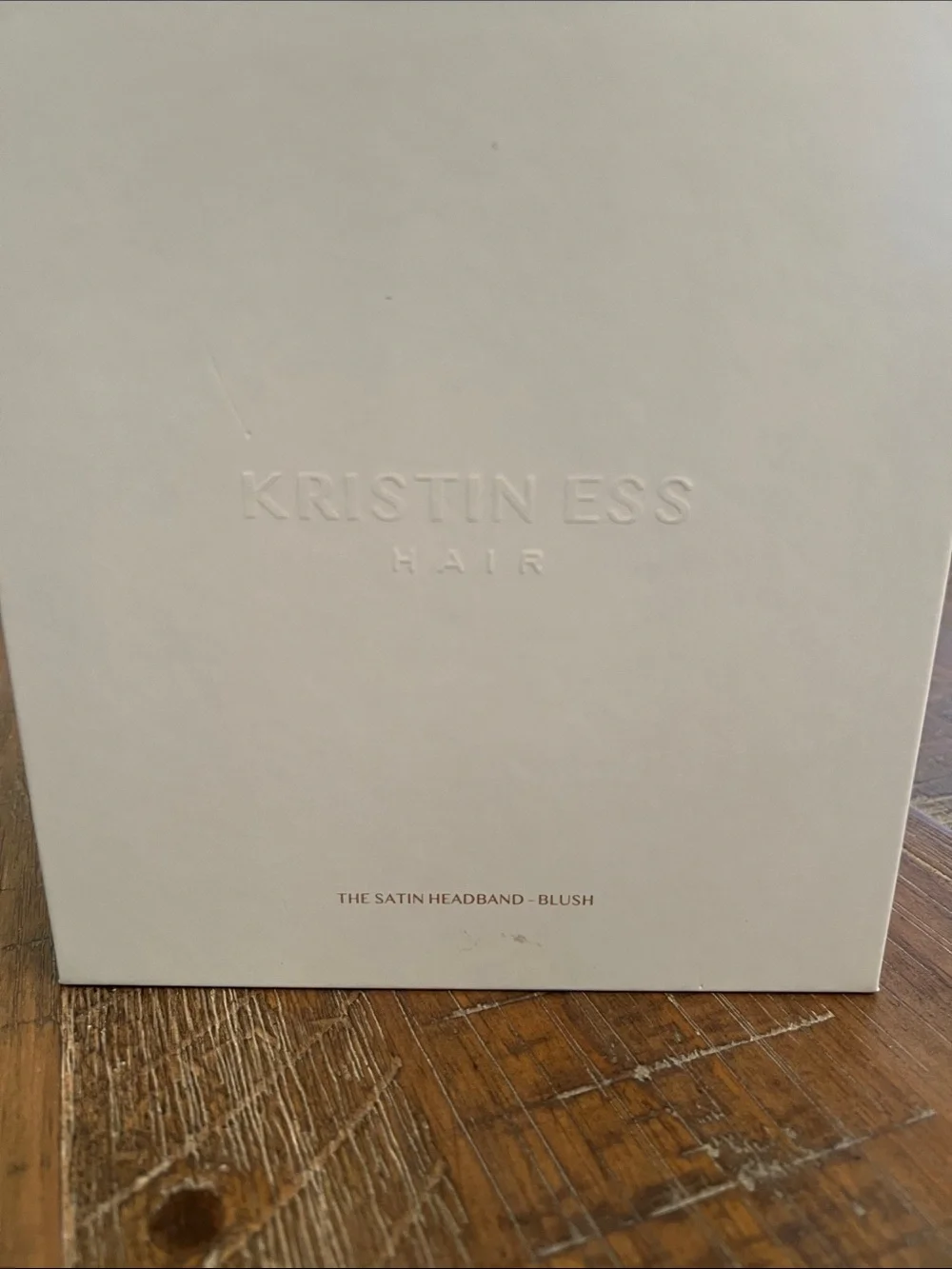 Kristin Ess Satin Headband - Blush new